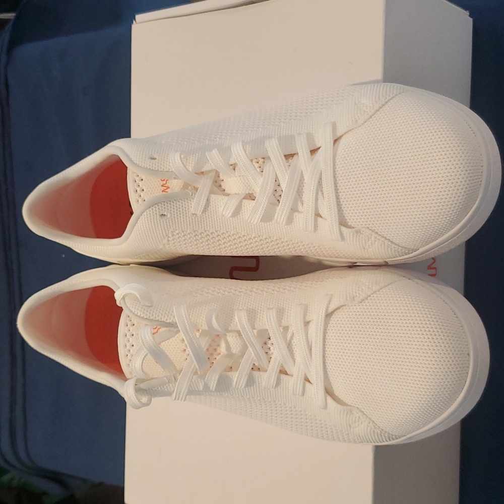 Swims sneakers white mesh material brand new